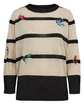 Numph Nuslitta Pullover- Ecru